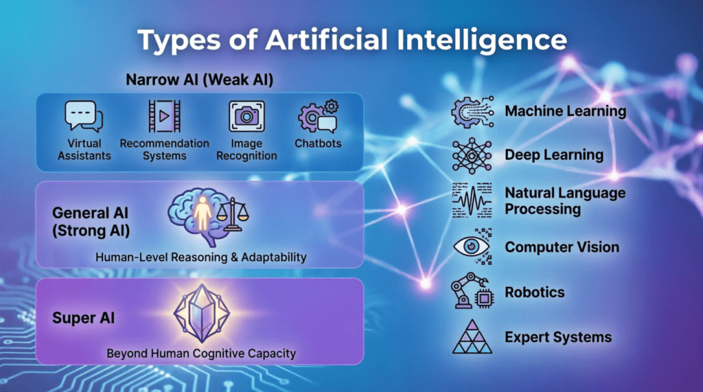 Types of Artificial Intelligence 